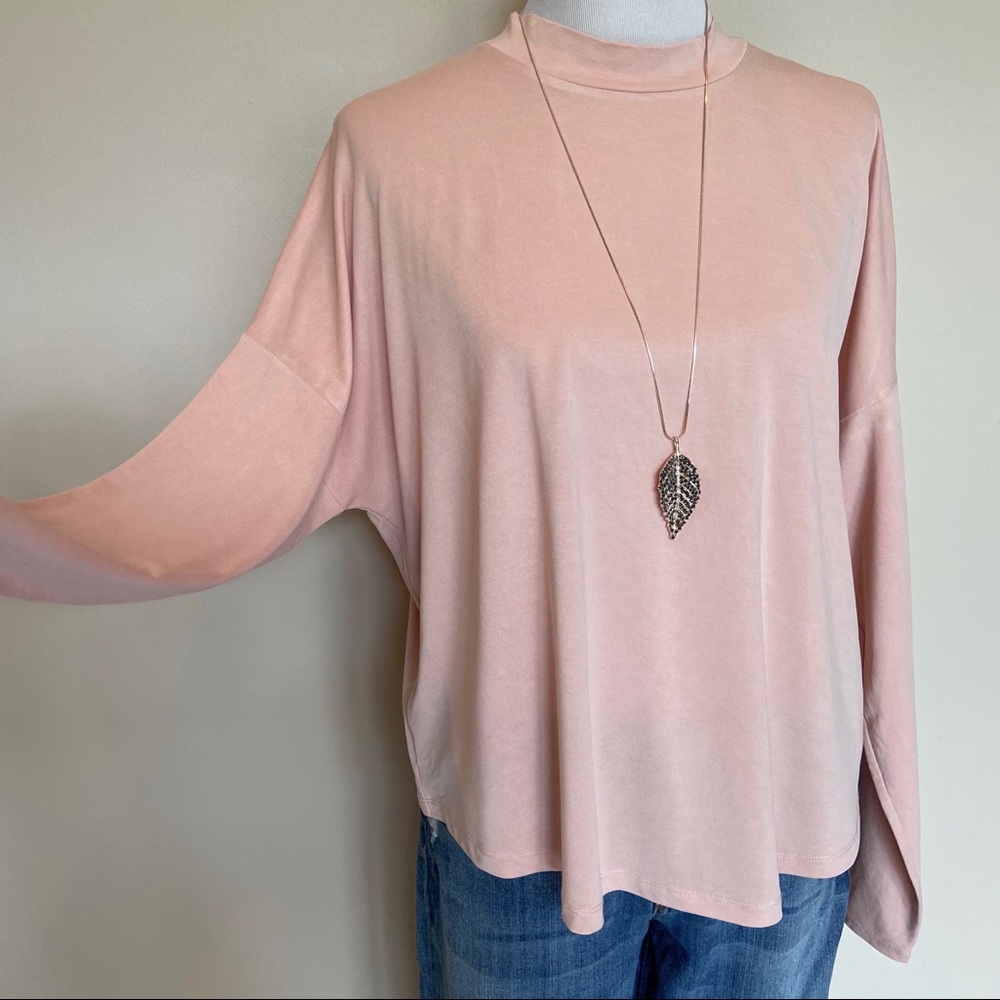 🌿Madewell long sleeve blush top